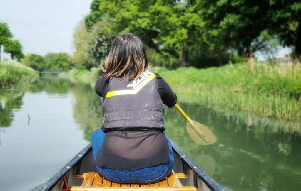Paddle upstream With The Canoe River Cleaner